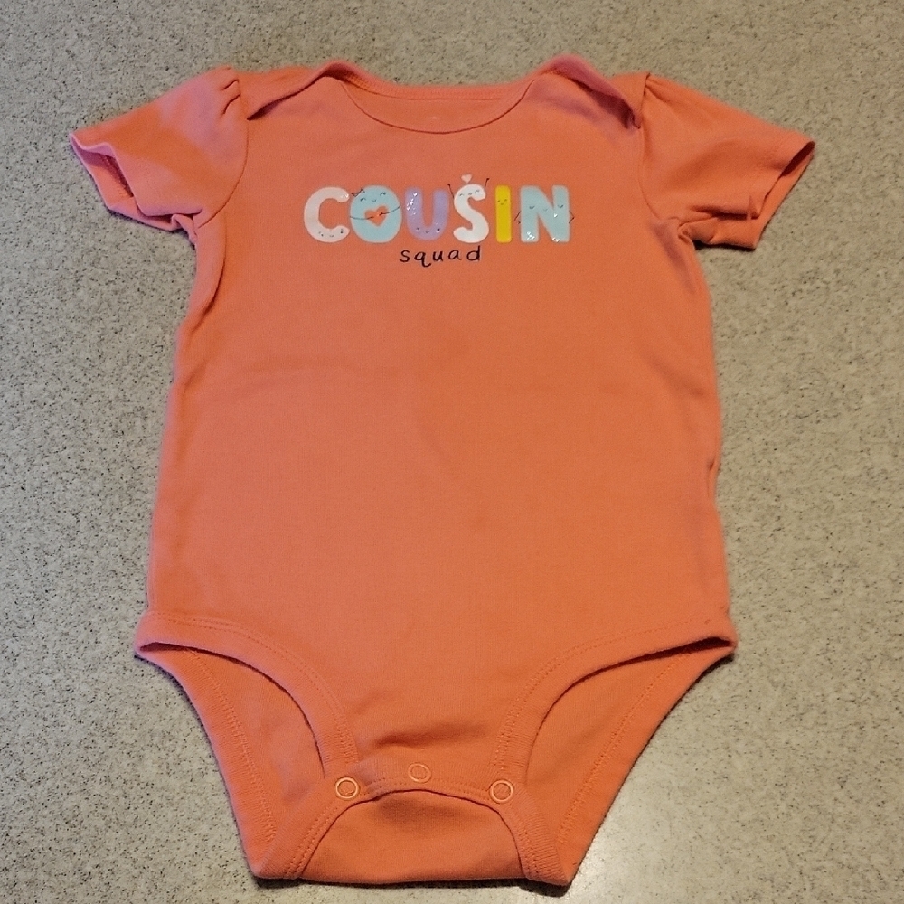 Cousin Squad Kids One Piece - Salmon